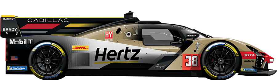 Cadillac Hertz Team Jota #38